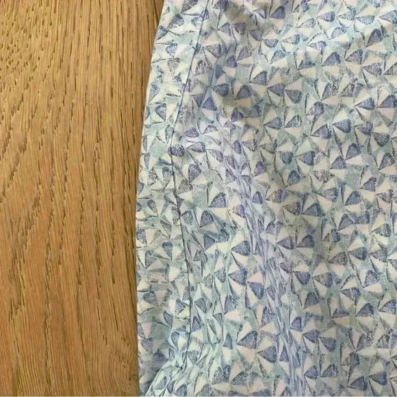 Peter Millar Short Sleeve Button Up Shirt Blue Xl - Picture 3 of 8